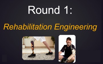 First round screen of bioengineering video game