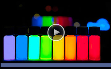 video still of quantum dots