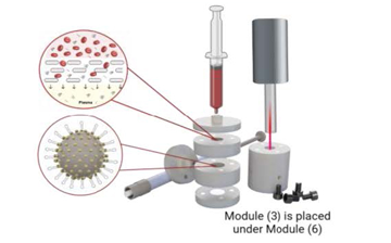 3D-printed point-of-care device designed for early diagnosis of HIV