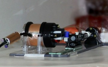 Image of the robot with an MRI-compatible motor