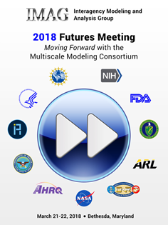 meeting logo with title, date and sponsoring agency logos including NIH, FDA, AHRQ, HHS, NASA