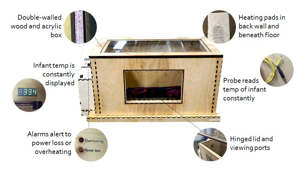 Image of low cost neonatal incubator