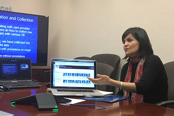 Researcher demonstrates TB identification system based on smartphone images