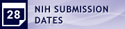 NIH Submission Dates