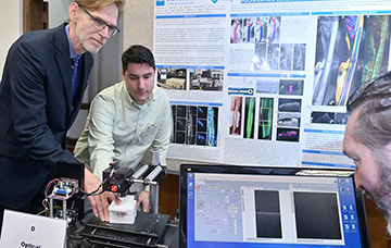 Dr. Bruce Tromberg at the AIMBE Tour