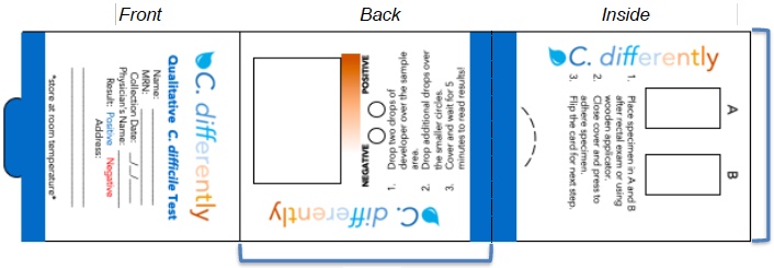 An image of the C. Differently test