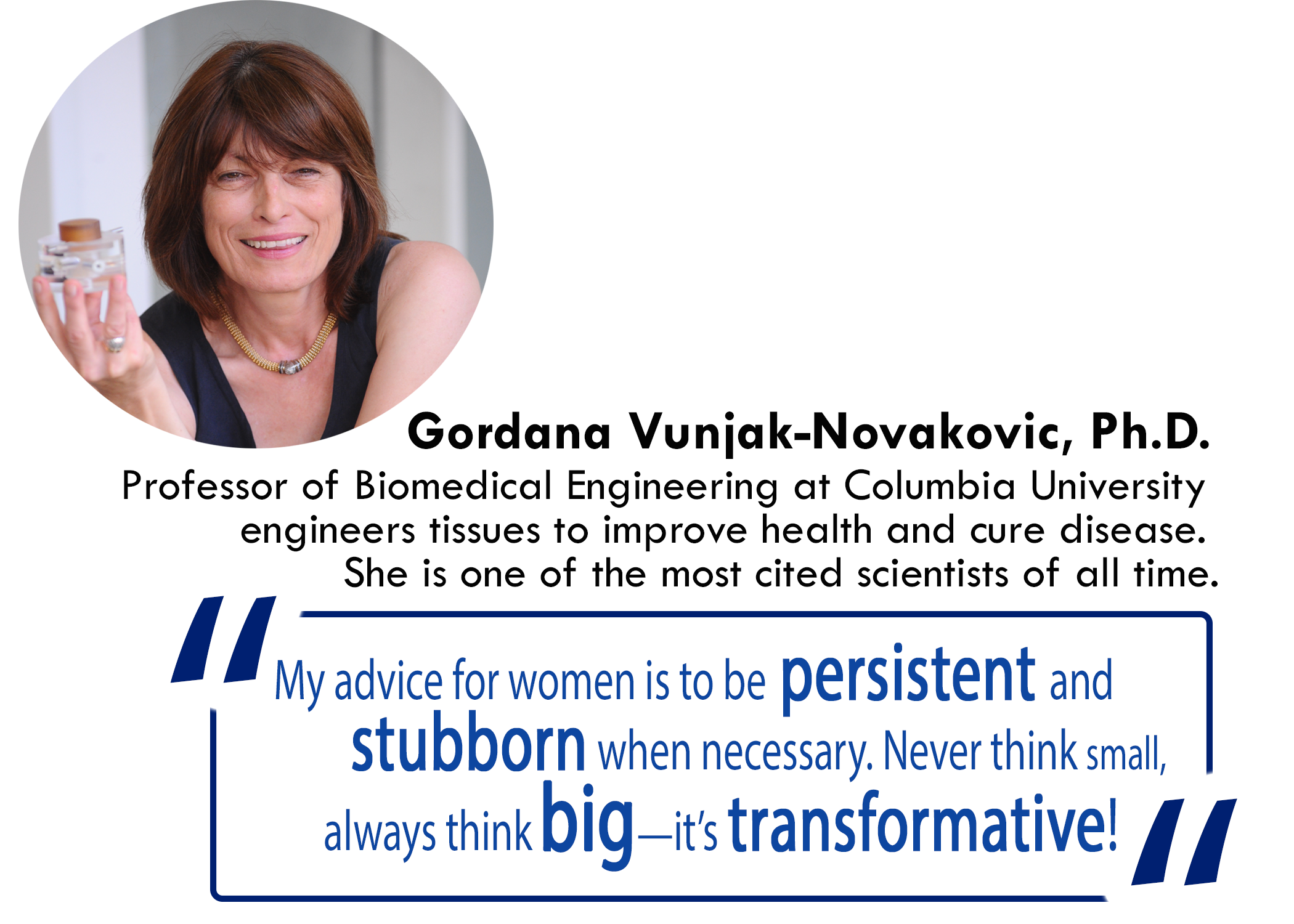photo of Gordana Vunjak-Novakovic