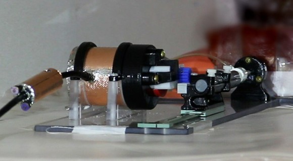 Image of the robot with an MRI-compatible motor