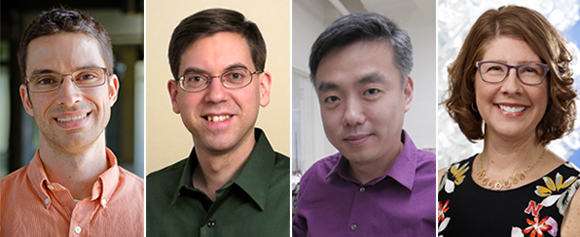 four researchers individual photos