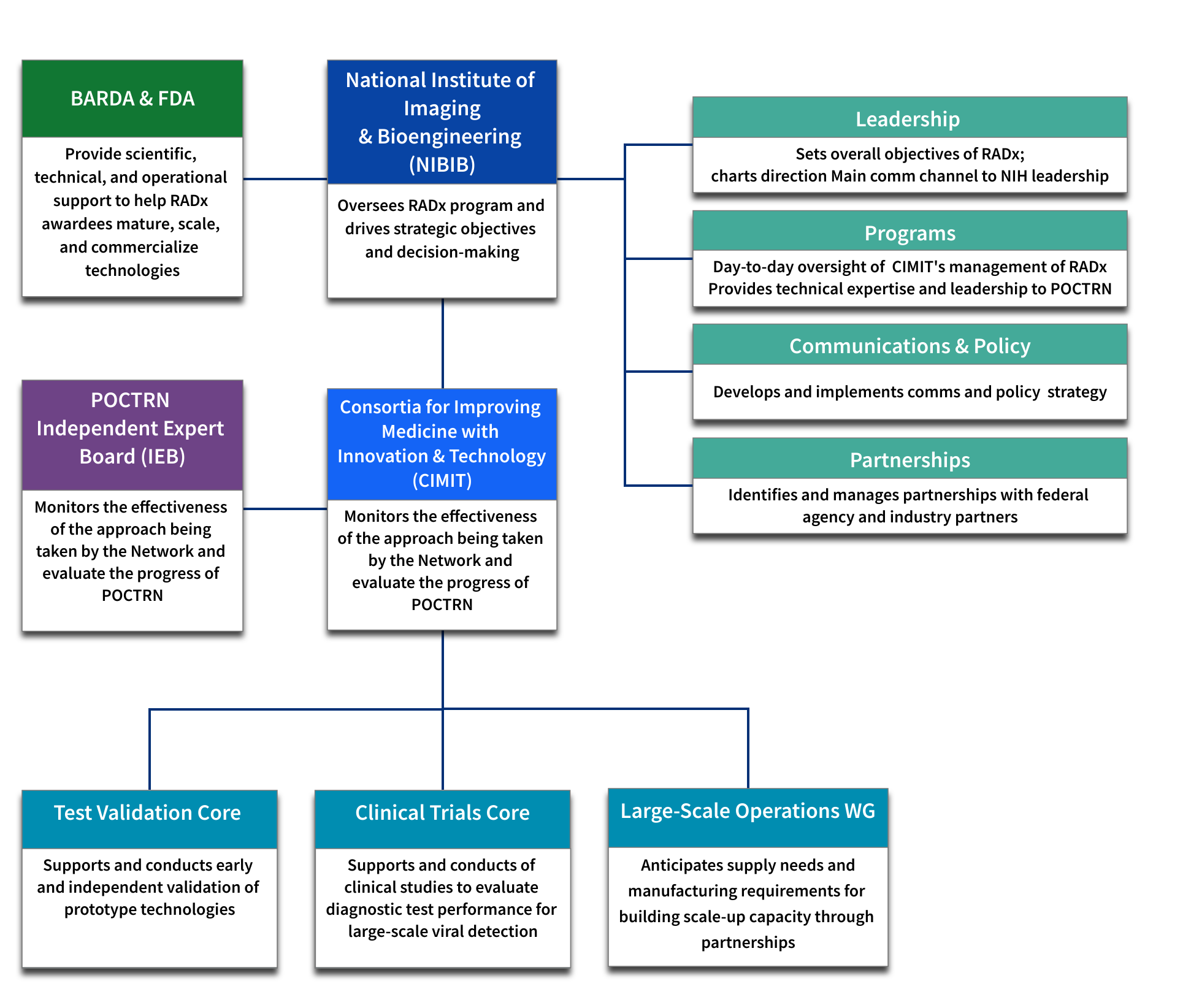 Organization of RADx Tech