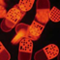 Selected microparticles mix with tissue samples and probes on the particle link with targets in the sample. Selected microparticles mix with tissue samples and probes on the particle link with targets in the sample.
