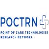 Logo that reads POCTRN followed by a blue and grey outline of a plus sign above spelled out Point of Care Technology Research Network. 