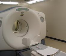 Photo of an MRI machine