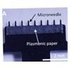 microneedle patch collects fluid from skin for diagnostic testing