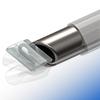 close up of lens cleaning device