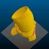 3D model of aortic root