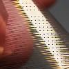 An image of the gold nanogrid